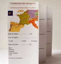 credential compostelle