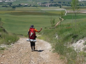 En chemin vers Compostelle